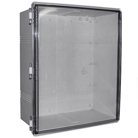 pvc enclosure with clear lid